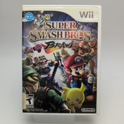 Super Smash Bros. Brawl (Nintendo Wii, 2008) Complete In Box CIB