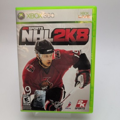 NHL 2K8 (Microsoft Xbox 360, 2007) No Manual