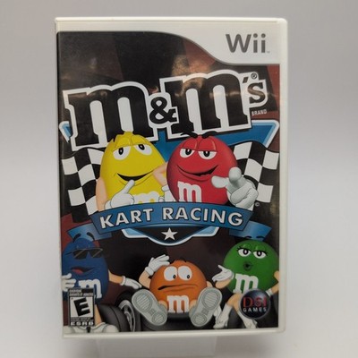 M&M's Kart Racing (Nintendo Wii, 2007) Complete In Box CIB