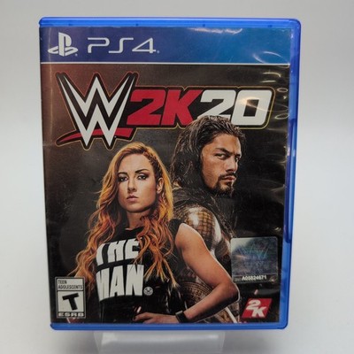 WWE 2K20 (Sony PlayStation 4, 2019) Complete In Box CIB