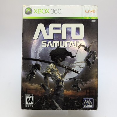 Afro Samurai (Microsoft Xbox 360, 2009) Complete In Box CIB