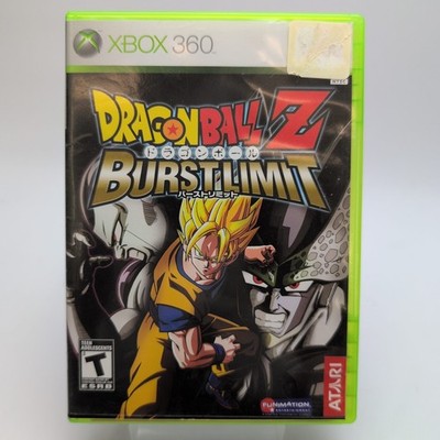 Dragon Ball Z: Burst Limit (Microsoft Xbox 360, 2008) Complete In Box CIB