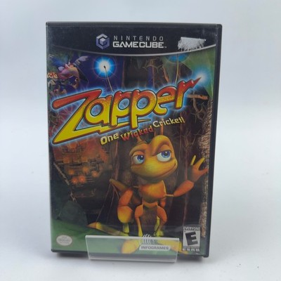 Zapper: One Wicked Cricket! (Nintendo GameCube, 2002) Complete w/ Manual CIB