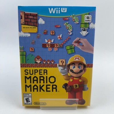 Super Mario Maker (Nintendo Wii U) Complete w/ Manual CIB