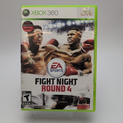 Fight Night Round 4 (Microsoft Xbox 360, 2009) Complete In Box CIB
