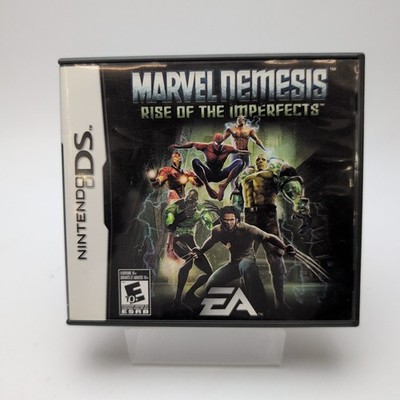 Marvel Nemesis: Rise of the Imperfects (Nintendo DS, 2005) Complete In Box CIB