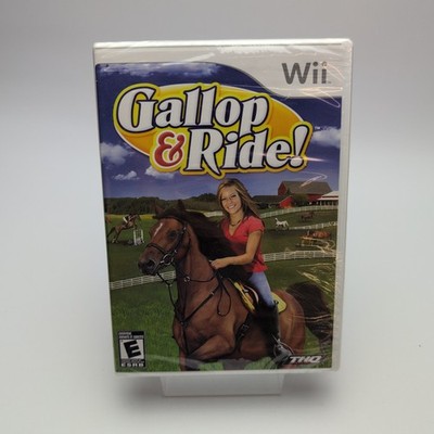 Gallop & Ride! (Nintendo Wii) Factory Sealed Brand New