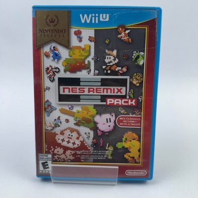 NES Remix Pack (Nintendo Wii U, 2014) Complete w/ Manual CIB