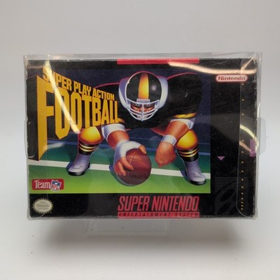 Super Play Action Football (Super Nintendo SNES, 1992) Complete In Box CIB