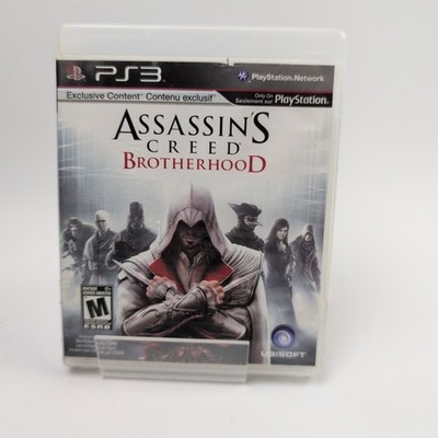 Assassin's Creed Brotherhood (Sony PlayStation 3, 2010) Complete w/ Manual CIB