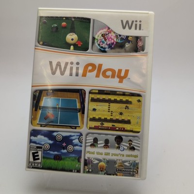 Wii Play (Nintendo Wii, 2011) Complete In Box CIB