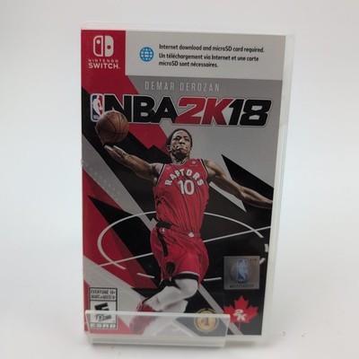 NBA 2K18 (Nintendo Switch) Complete w/ Manual CIB