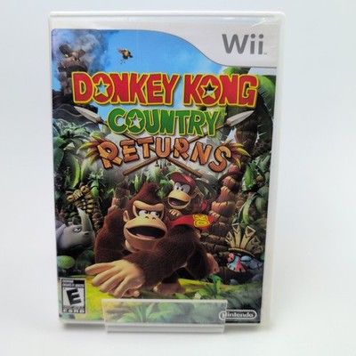 Donkey Kong Country Returns (Nintendo Wii) Complete w/ Manual CIB