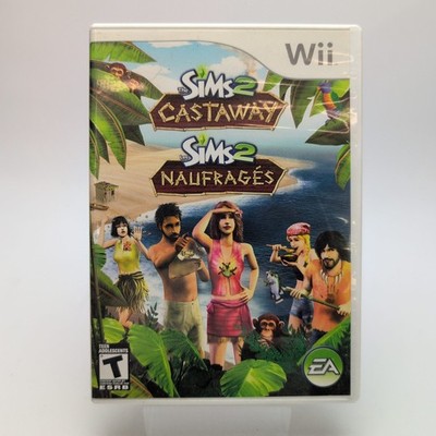 The Sims 2: Castaway (Nintendo Wii, 2007) Complete In Box CIB