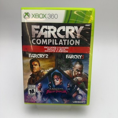 Far Cry Compilation (Microsoft Xbox 360, 2014) Complete In Box CIB