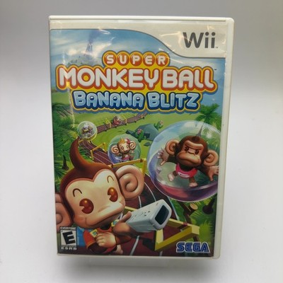 Super Monkey Ball: Banana Blitz (Nintendo Wii) No Manual