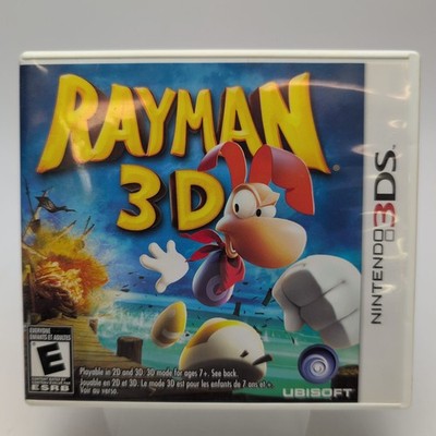 Rayman 3D (Nintendo 3DS, 2011) Complete In Box CIB