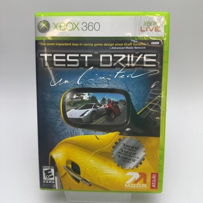 Test Drive Unlimited (Microsoft Xbox 360) Complete In Box CIB