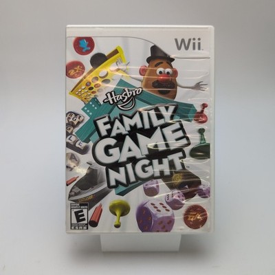 Hasbro Family Game Night (Nintendo Wii) Complete In Box CIB