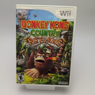 Donkey Kong Country Returns (Nintendo Wii) Complete In Box CIB