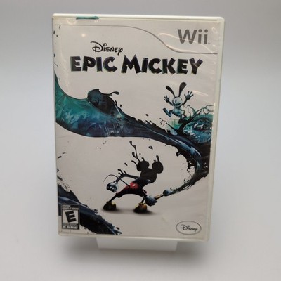 Disney Epic Mickey (Nintendo Wii) Complete In Box CIB