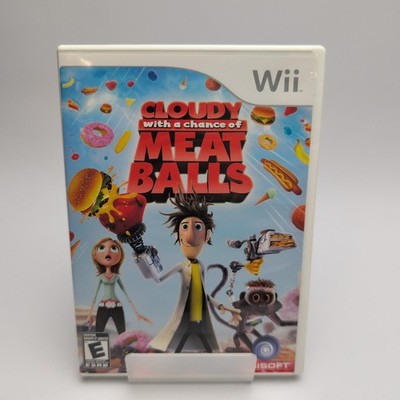 Cloudy with a Chance of Meatballs (Nintendo Wii) Complete In Box CIB