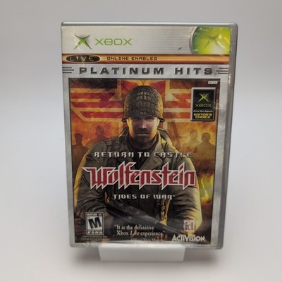 Return to Castle Wolfenstein: Tides of War (Microsoft Xbox) Complete In Box CIB