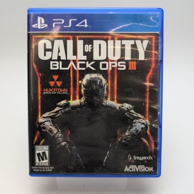 Call of Duty: Black Ops III (Sony PlayStation 4, 2015) No Manual