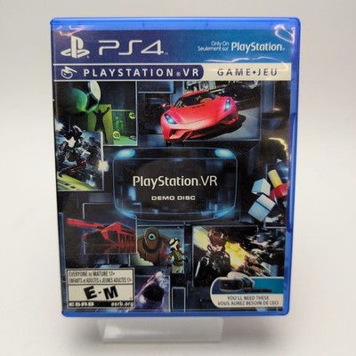 PlayStation VR Demo Disc (Sony PlayStation 4) No Manual