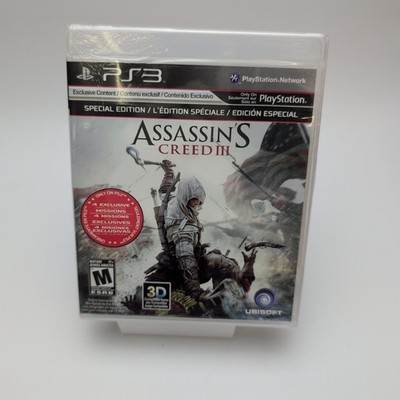 Assassin's Creed III (Sony PlayStation 3) Factory Sealed Brand New