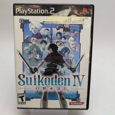 Suikoden IV (Sony PlayStation 2) Complete In Box CIB