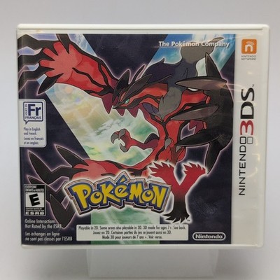 Pokémon Y (Nintendo 3DS, 2013) No Manual