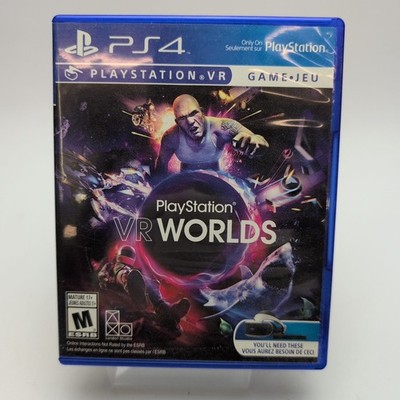 PlayStation VR Worlds (Sony PlayStation 4, 2016) No Manual
