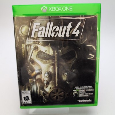Fallout 4 (Microsoft Xbox One, 2015) Complete In Box CIB