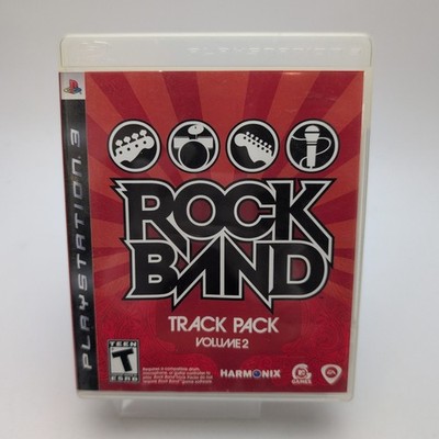 Rock Band Track Pack Volume 2 (Sony PlayStation 3, 2008) Complete In Box CIB