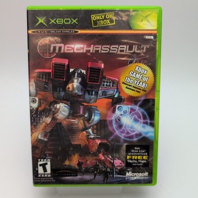 MechAssault (Microsoft Xbox, 2002) Complete In Box CIB