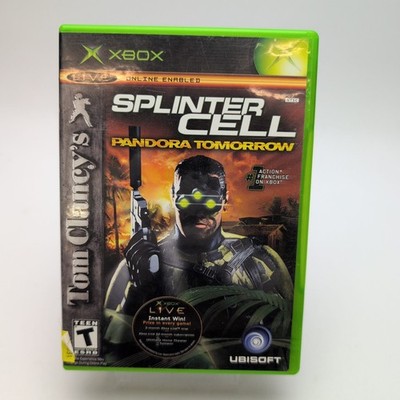 Tom Clancy's Splinter Cell: Pandora Tomorrow (Xbox, 2004) Complete In Box CIB