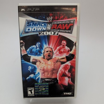 WWE SmackDown vs. Raw 2007 (Sony PSP, 2006) Complete In Box CIB