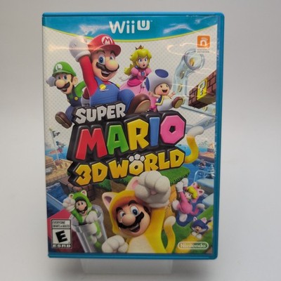 Super Mario 3D World (Nintendo Wii U, 2017) Complete In Box CIB