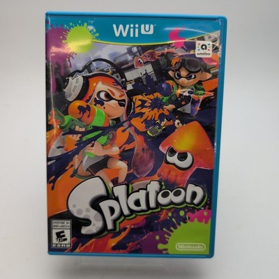 Splatoon (Nintendo Wii U, 2018) Complete In Box CIB