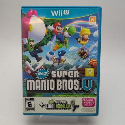New Super Mario Bros. U + New Super Luigi U (Nintendo Wii U, 2015) No Manual