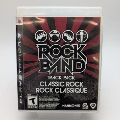 Rock Band Track Pack: Classic Rock (Sony PlayStation 3, 2009) No Manual
