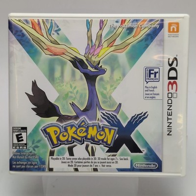 Pokémon X (Nintendo 3DS, 2013) Complete In Box CIB