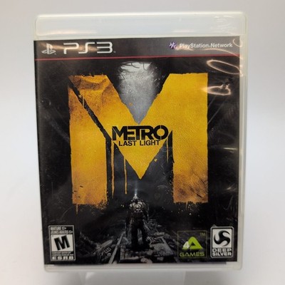 Metro: Last Light (Sony PlayStation 3, 2013) Complete In Box CIB