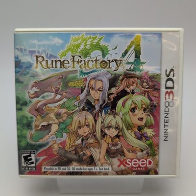 Rune Factory 4 (Nintendo 3DS, 2012) Complete In Box CIB