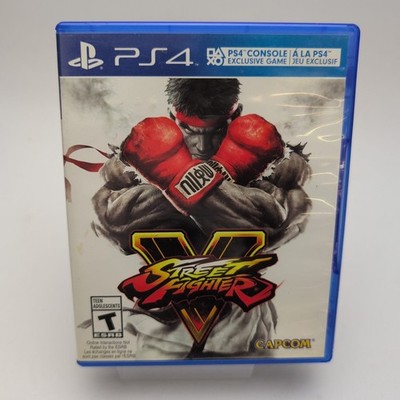 Street Fighter V (Sony PlayStation 4, 2016) Complete In Box CIB