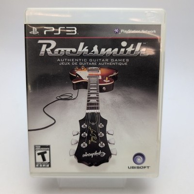 Rocksmith (Sony PlayStation 3, 2022) No Manual