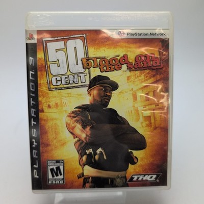 50 Cent: Blood on the Sand (Sony PlayStation 3, 2009) Complete In Box CIB
