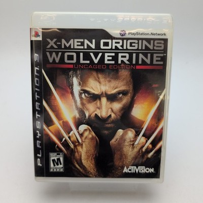 X-Men Origins: Wolverine - Uncaged Edition (PS3, 2009) Complete In Box CIB