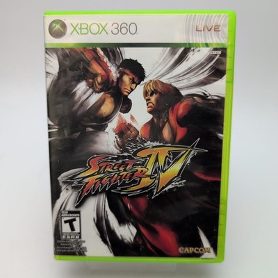Street Fighter IV (Microsoft Xbox 360, 2014) Complete In Box CIB